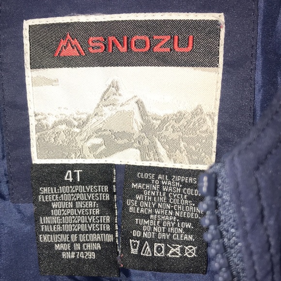 Kid’s Unisex SNOZU Bib Suit - Picture 9 of 9